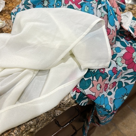 NEW Charles Henry Floral Off The Shoulder Chiffon Maxi Dress XS -Small - Picture 13 of 16